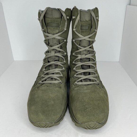 Reebok Mens RB8990 Sage Green Rapid Response With Zipper Size 14M Tactical Boots main image 5